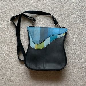 Recycled tire purse